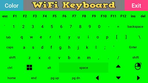 WiFi Keyboard - Wireless keyboard & Mouse for PC screenshot 6