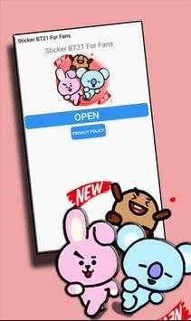 BT21 Sticker WhatsApp - KPOP Stickers Fans screenshot 2