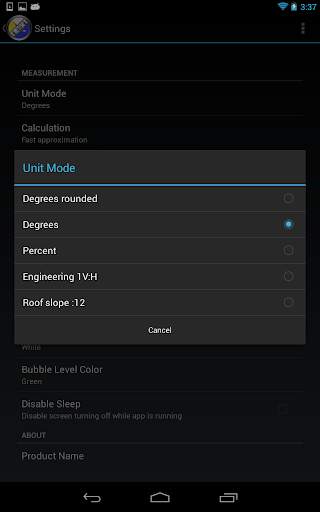 Clinometer     bubble level screenshot 13
