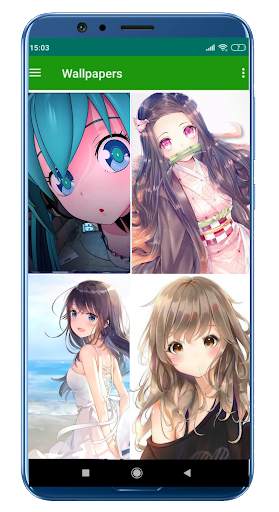 Hatsune Miku Live Wallpaper🔥Anime Girl Live Image screenshot 2