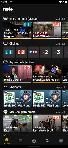 net  TV Mobile screenshot 1