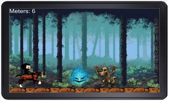Ninja Runs screenshot 2