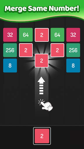 X2 Blocks – Merge Numbers 2048 screenshot 1