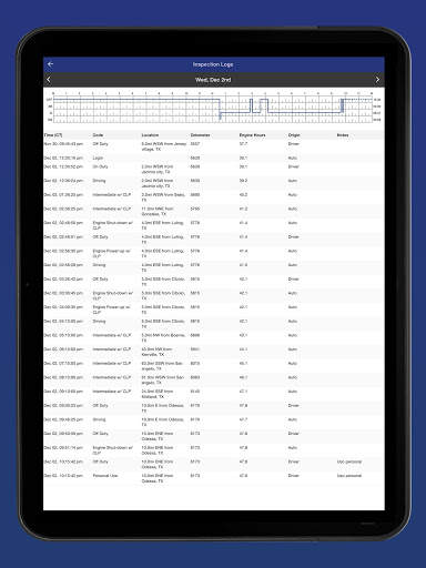 ELOG365 ELD screenshot 5