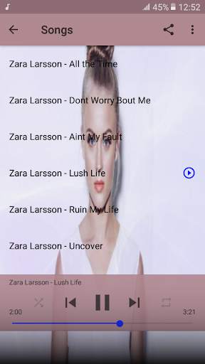 Zara Larsson - the best songs 2019 screenshot 3
