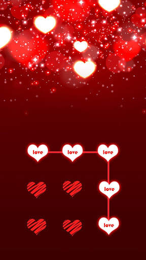 Love Story Theme – AppLock screenshot 1