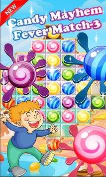 Candy Mayhem Fever Match-3! screenshot 4