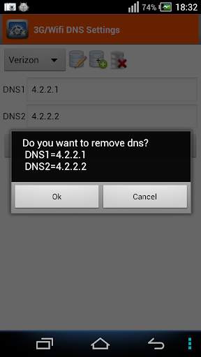 3G/4G/Wifi DNS Settings screenshot 6