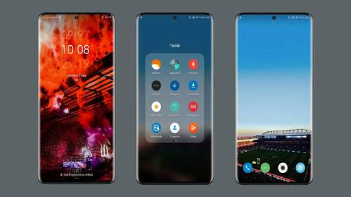 S20 launcher 2020: s20 ultra wallpaper s20 themes screenshot 7