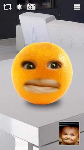 Annoying Fruit Camera screenshot 2