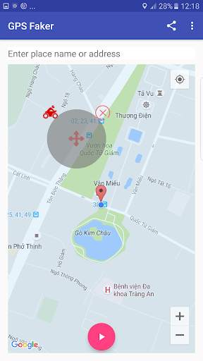 Fake GPS Location ( Fly GPS ) screenshot 1