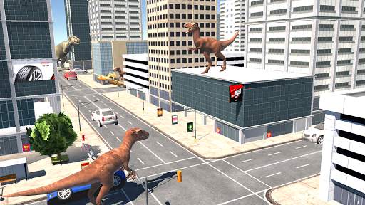 Dinosaur Simulator - City destroy screenshot 3