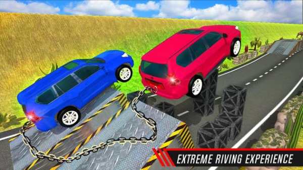 Chained Cars : Impossible American Muscle Driver screenshot 4