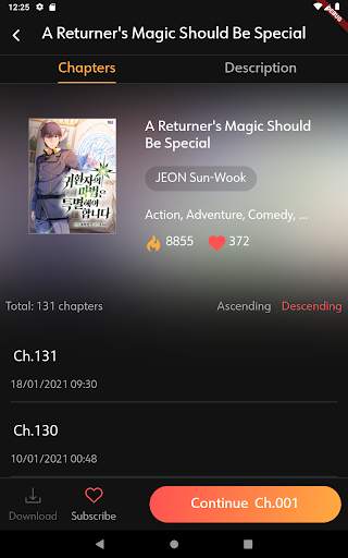 Otaku Zone - Manga, Comics, Webtoons Update Daily screenshot 9
