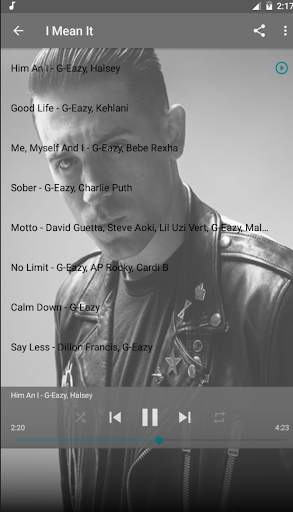 G-Eazy Album Offline Music screenshot 1
