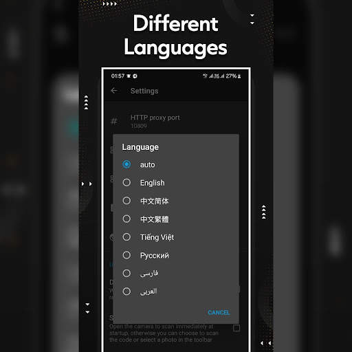 Hegza vpn screenshot 2