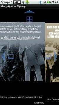 Manga Quotes Flipmag screenshot 3