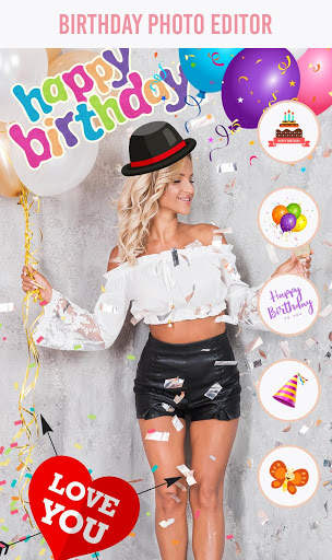 Happy Birthday Frame - Happy Birthday Photo Editor screenshot 2