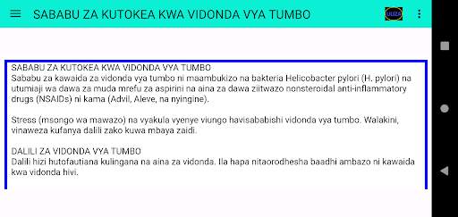 Vidonda vya Tumbo na matibabu screenshot 1