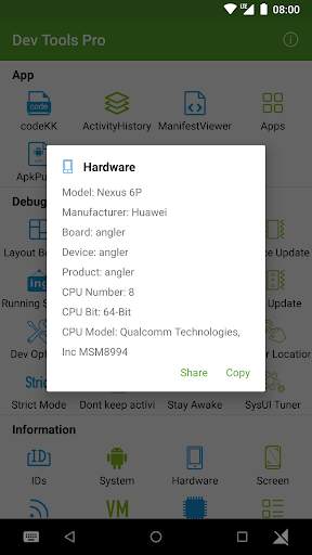 Dev Tools Pro(Android Developer Tools Pro) screenshot 10