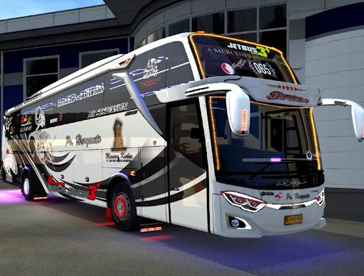 Bus Simulator : Indonesia Jetbus Livery screenshot 3
