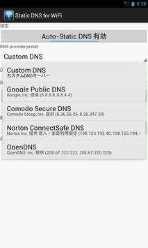 Static DNS for WiFi screenshot 3