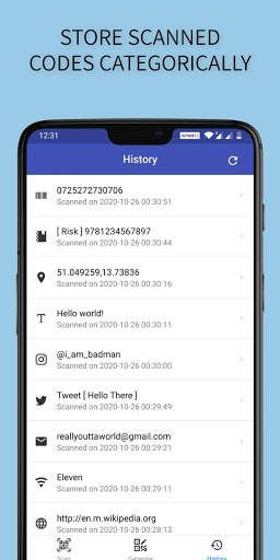 QR and Barcode Scanner Free - Best code scanner screenshot 4