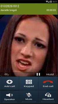 cash me outside fake call screenshot 3