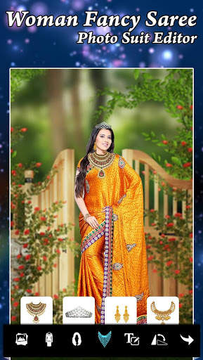 Woman Fancy Saree Photo Suit Editor screenshot 6