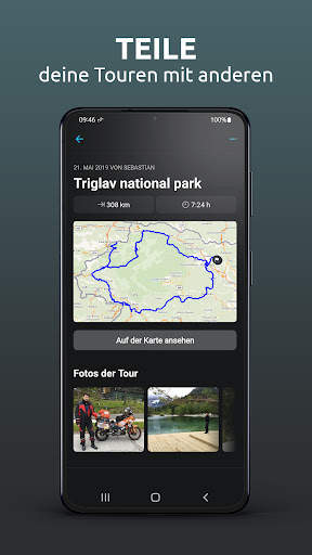 calimoto Motorrad Offline Navi screenshot 7
