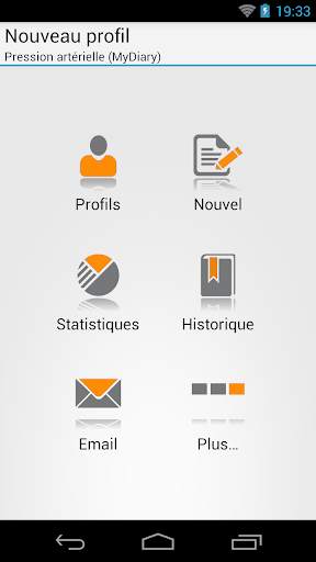 Pression artérielle - MyDiary screenshot 1