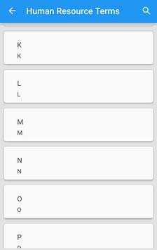 Human Resource Terms screenshot 2
