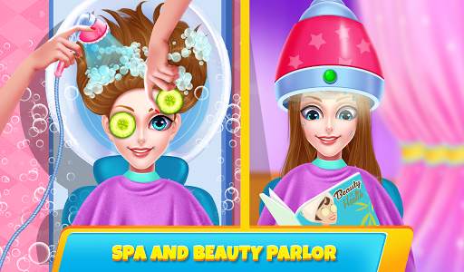 Girls Makeover Salon Dash Game скриншот 3