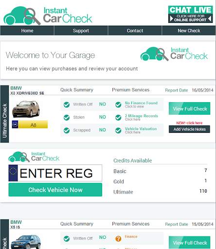 Instant Car Check स्क्रीनशॉट 8