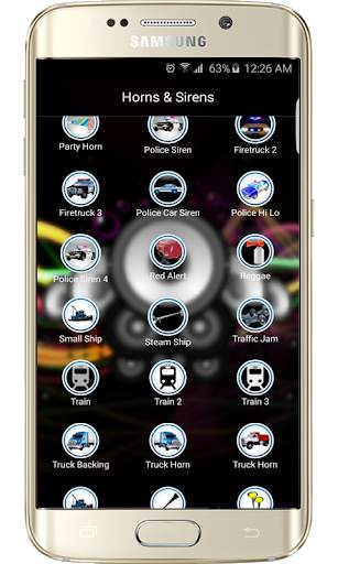 Horns,Sirens & Funny Ringtones screenshot 4