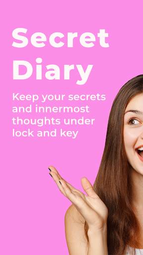 Secret diary with lock - Fingerprint lock screenshot 1