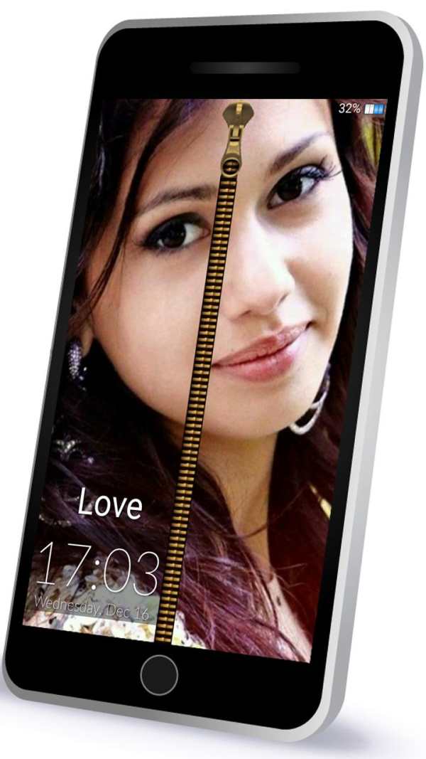 My Photo Zipper Lock Screen screenshot 4
