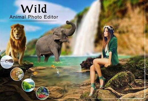 Wild Animal Photo Editor screenshot 1