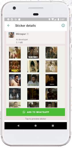 ANIMATE: Animated stickers for WA screenshot 4