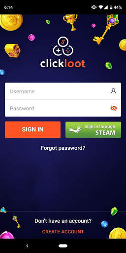 ClickLoot - Earn skins, games and gift cards स्क्रीनशॉट 1