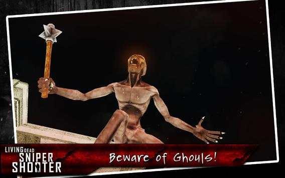 Mati Zombie Zona Sniper Perang screenshot 11