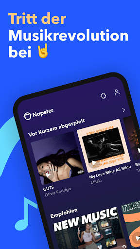 Napster screenshot 1