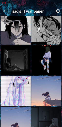 sad girl wallpaper screenshot 6