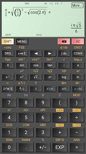HiPER Scientific Calculator screenshot 5