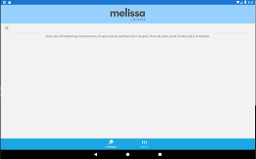 Melissa Lookups screenshot 10