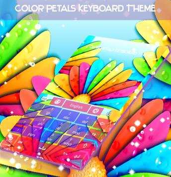 Color Petals Keyboard Theme screenshot 5