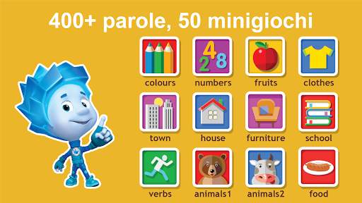 Imparare l'inglese per bambini screenshot 1