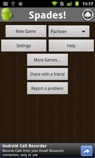 Spades! screenshot 1