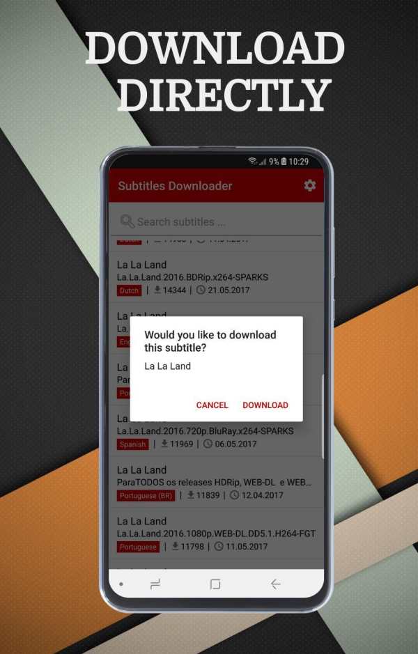 Subtitles Downloader screenshot 2