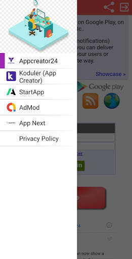 Appcreator24 / অ্যান্ড্রয়েড অ্যাপ্লিকেশন তৈরি screenshot 3
